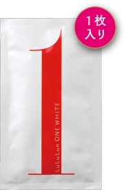 ルルルン ONE WHITE